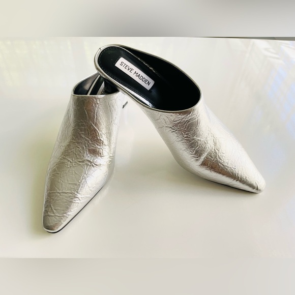 New Sam Edelman Whitney black leather pointed toe flats, sz 8.5. Orig $140+ - Picture 12 of 12